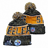 Pittsburgh Steelers Team Logo Knit Hat YD (2)